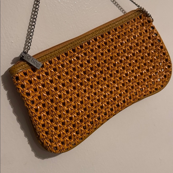 O BAG Orange Woven Women's Bag - Picture 2 of 2